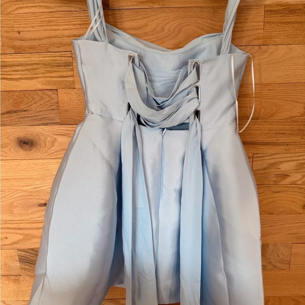 BHLDN OTS Light Blue Dress - Picture 4 of 5